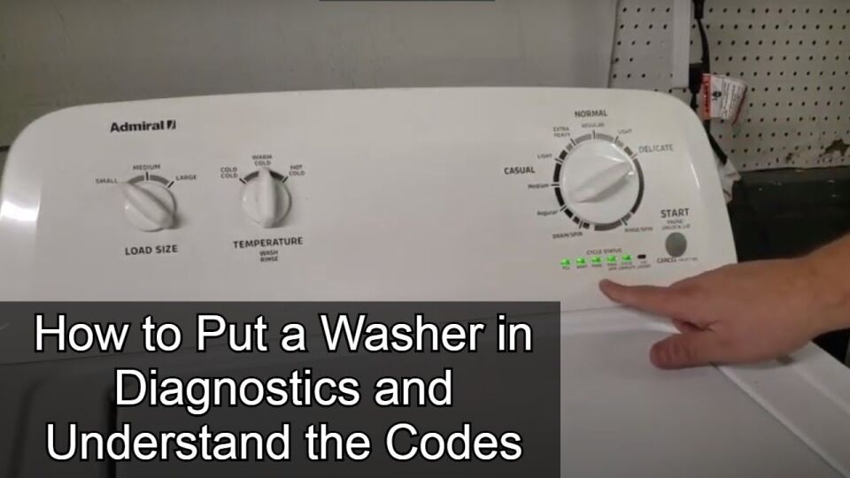 Troubleshoot Amana Washing Machine