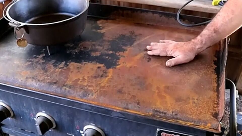 How To Clean Rust Off Of A Griddle