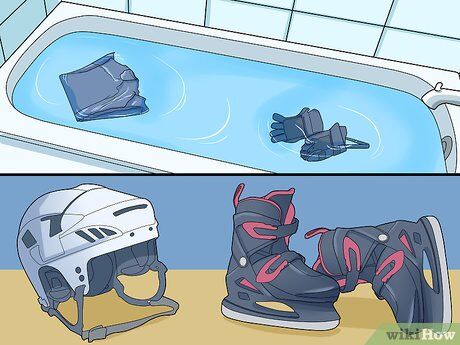 How To Clean A Hockey Helmet  