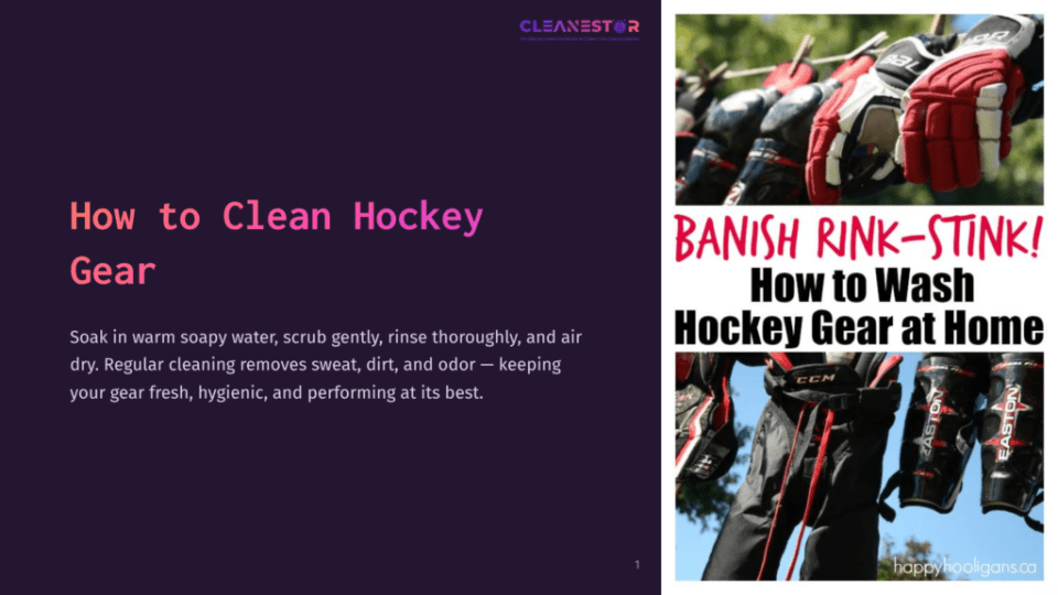 1 How To Clean Hockey Gear How To Clean Hockey Gear