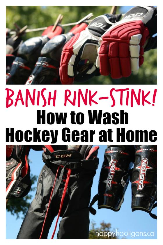 How To Wash Hockey Gear At Home Happy Hooligans How To Clean Hockey Gear