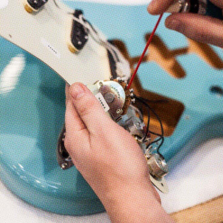 16251 Cleaning Pots And Switches 3Up How To Clean A Scratchy Potentiometer