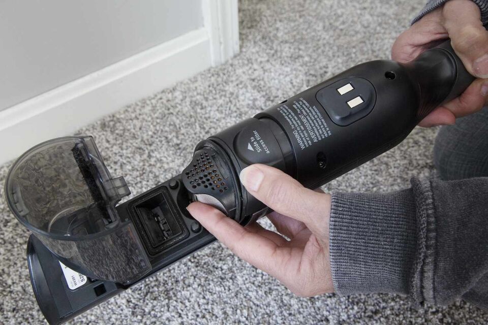 How To Clean Shark Wandvac Filter  