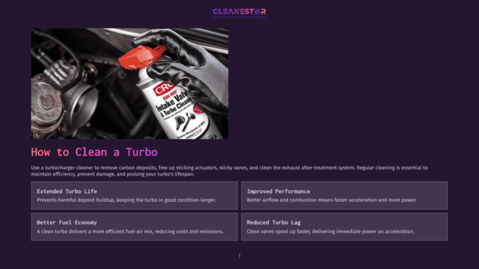 1 How To Clean A Turbo A Gloved Hand Holding A White Bottle With Orange Cap Labeled Crc Intake Valve Cleaner, Spraying A Carburetor With A Black Background And Visible Mechanical Parts.