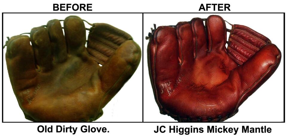 How To Clean Baseball Glove Leather  