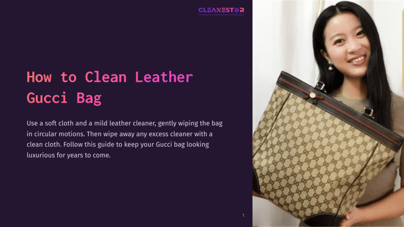 1 How To Clean Leather Gucci Bag How To Clean Leather Gucci Bag