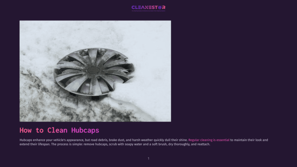 1 How To Clean Hubcaps A Dirty, Gray Hubcap Covered In Snow And Dirt Sits On The Ground, Highlighting The Need For Cleaning Hubcaps To Maintain Vehicle Appearance.