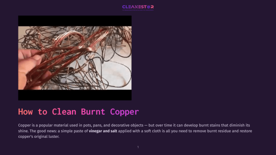 1 How To Clean Burnt Copper A Hand Holds A Tangled Mass Of Tarnished Copper Wires, Suggesting The Need To Clean Burnt Copper, As Described In The Article &Quot;How To Clean Burnt Copper.