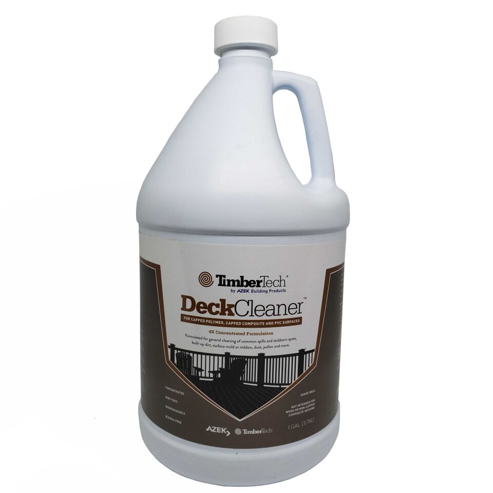 Tt Deck Cleaner How To Clean Timbertech Composite Decking