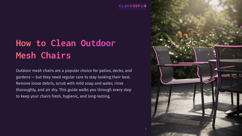 1 How To Clean Outdoor Mesh Chairs Outdoor Mesh Chairs With Bright Pink Trim Sit On A Patio, Bathed In Warm Sunlight. The Chairs Are Modern And Stylish, Perfect For Outdoor Living Spaces.