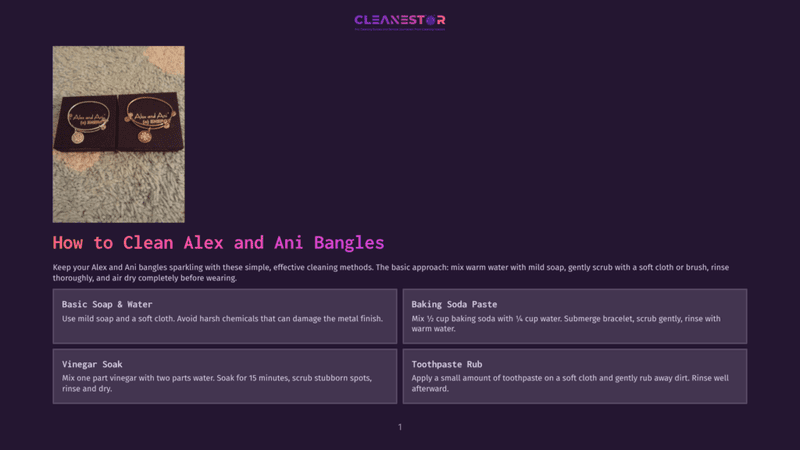 1 How To Clean Alex And Ani Bangles Two Alex And Ani Bangles, One Gold And One Silver, Are Displayed On A Dark Fabric Background. The Bangles Have Intricate Designs And Appear To Be New Or Polished.