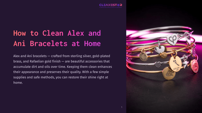 1 How To Clean Alex And Ani Bracelets At Home Stack Of Alex And Ani Bracelets In Silver, Gold, And Rose Gold, Featuring Charms Like A Heart, Infinity Symbol, And Geometric Designs. The Bracelets Are Artfully Arranged On A Dark, Reflective Surface.