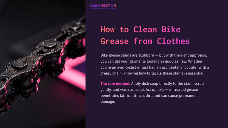 1 How To Clean Bike Grease From Clothes Close-Up Of A Greasy Bicycle Chain With A Soft Pink And Purple Bokeh Background, Suggesting A Workshop Or Studio Setting.
