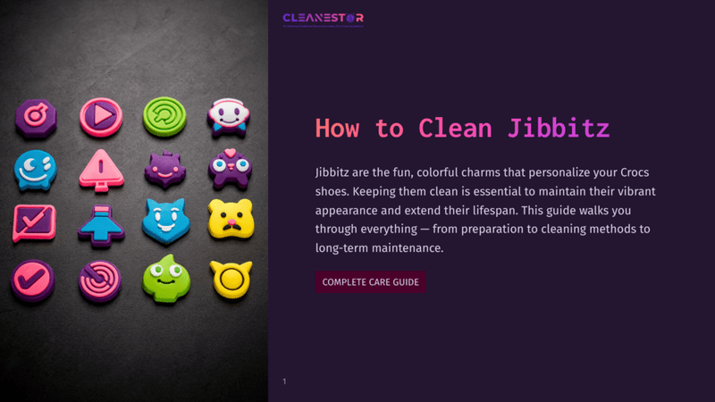 1 How To Clean Jibbitz A Collection Of Colorful Jibbitz Charms For Crocs Shoes, Including A Pink Heart, A Play Button, A Green Swirl, A Smiling Alien, A Blue Smiley Face, A Pink Triangle, A Purple Monster, A Pink And Blue Flower, A Yellow Bear, And A Green Alien, Arranged On A Dark Surface.