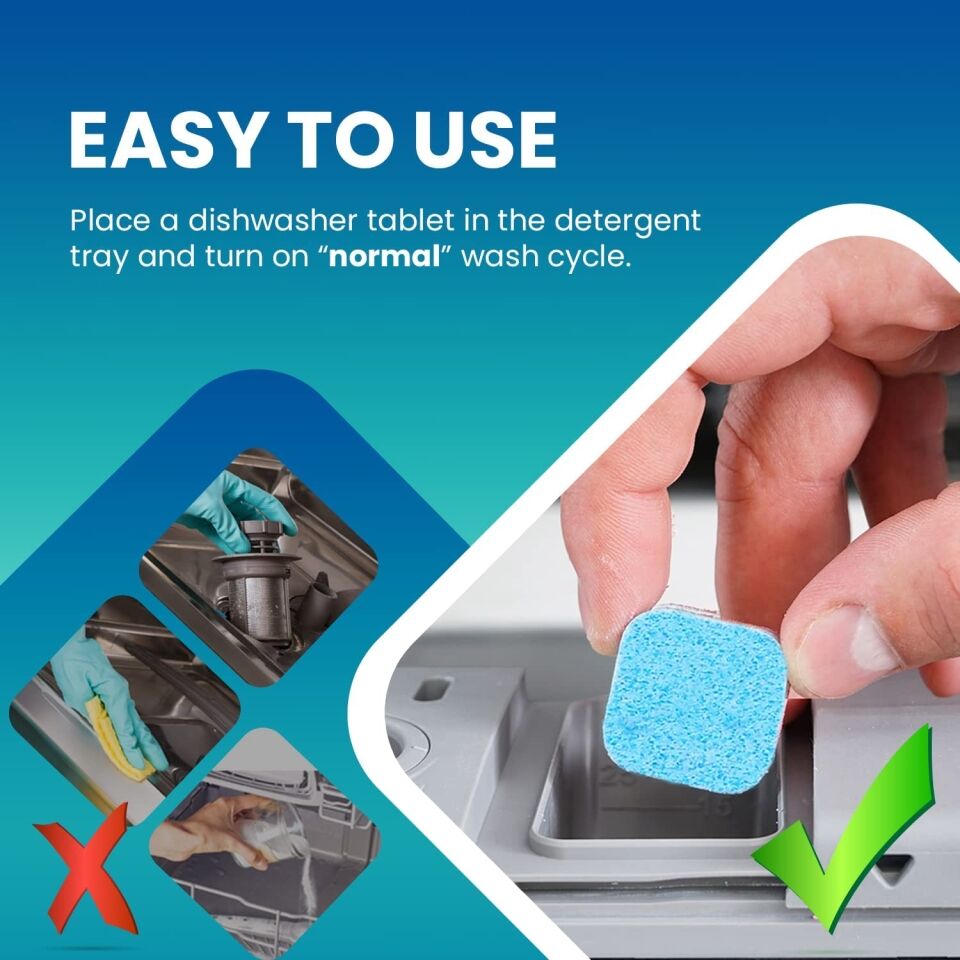 How To Use Dishwasher Cleaner Tablets  