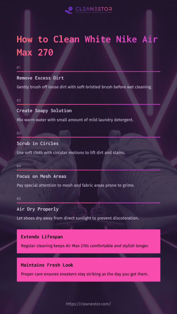 How To Clean White Nike Air Max 270 How To Clean White Nike Air Max 270