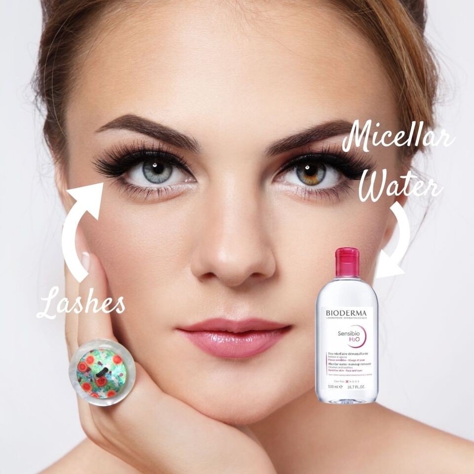 Can You Use Micellar Water To Clean Eyelash Extensions 1 How To Clean Eyelash Extensions With Micellar Water