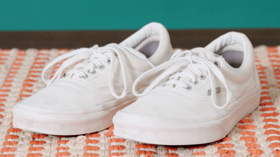 How To Clean White Canvas Shoes Without Turning Them Yellow  
