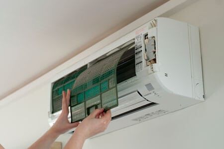 How To Clean Air Conditioner Guide 03 How To Clean Mitsubishi Mini Split Filter