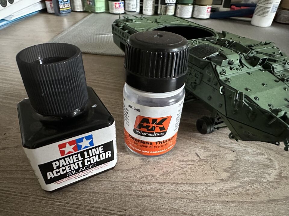 Bought Ak Enamel Thinner For Cleaning Up Excess Panel Line V0 O7Ohvaq9So5A1 How To Clean Up The Tamiya Panel Line