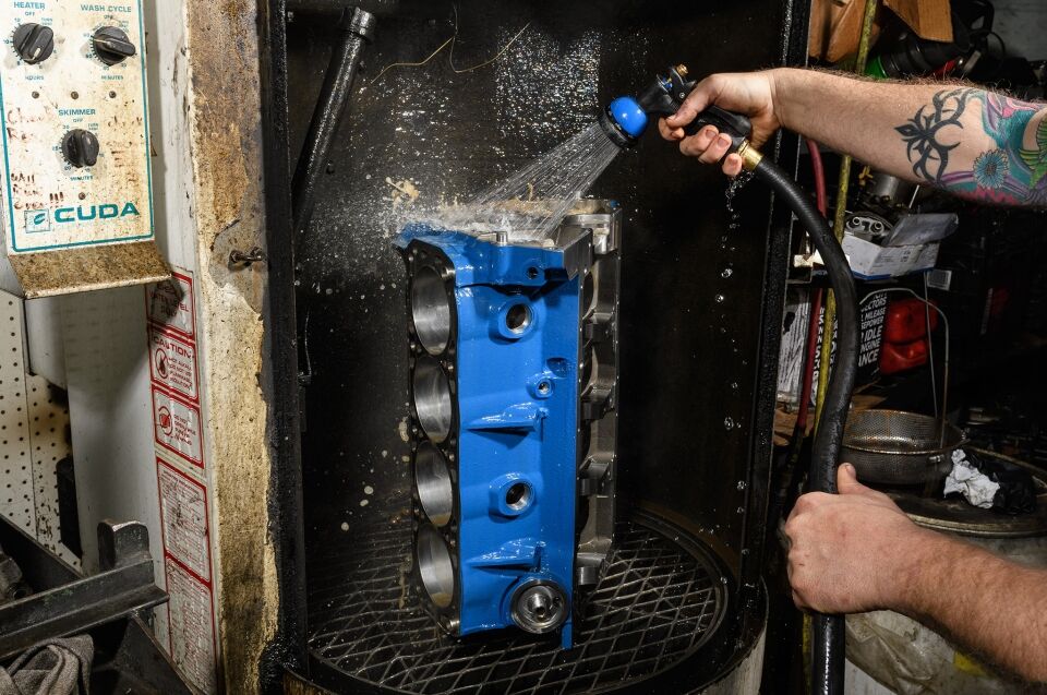 Engine Block Cleaning 001 How To Clean Engine Block Before Assembly