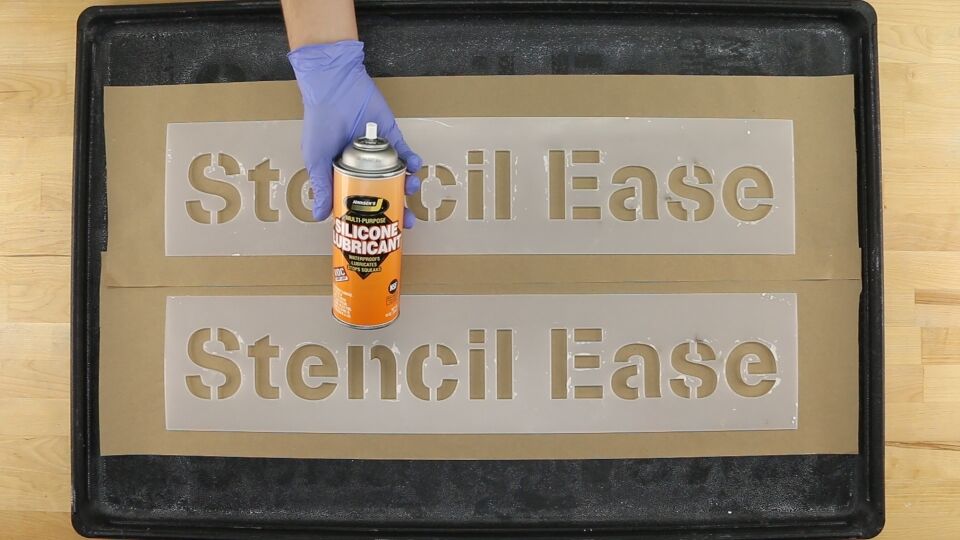 Stencilcleaning 2 How To Clean Stencils