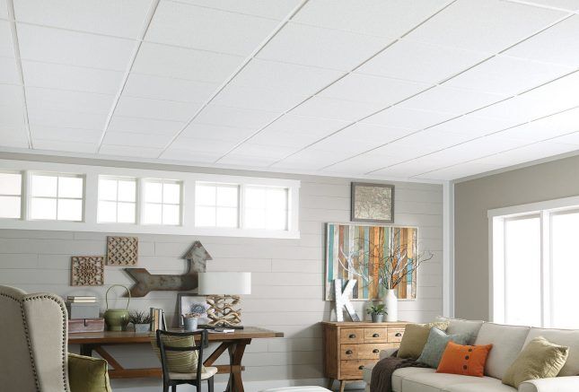 How To Clean Ceiling Tiles Without Removing Them  