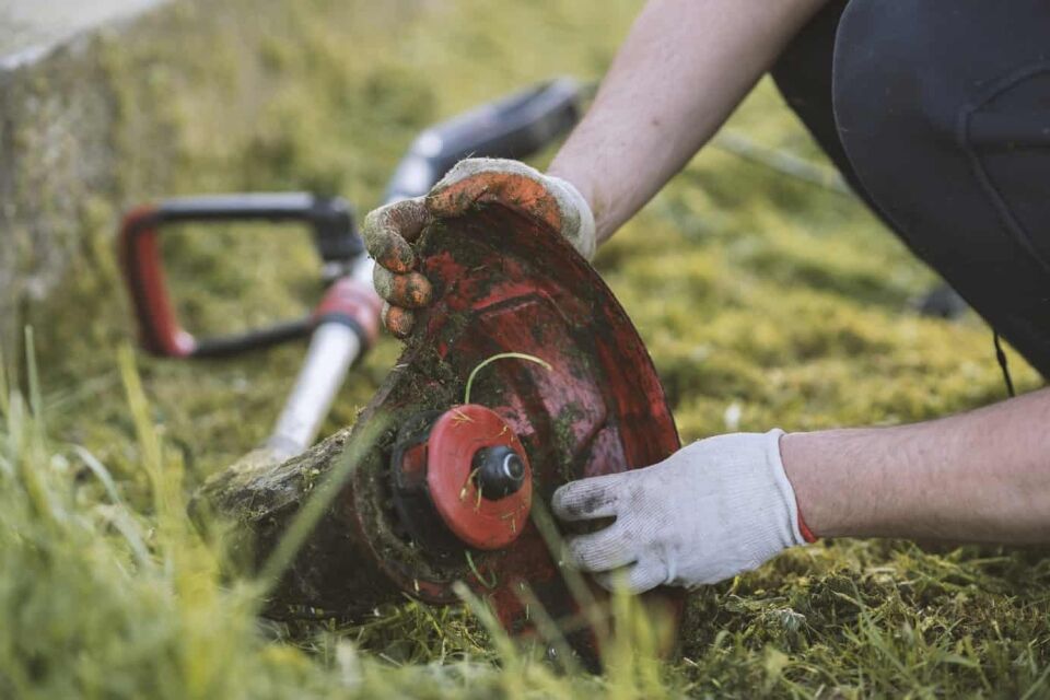 String Trimmer Cleaning How To Clean Grass Trimmer