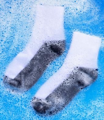 271271 340X392 Whiten Socks With Baking Soda How To Clean White Socks With Vinegar