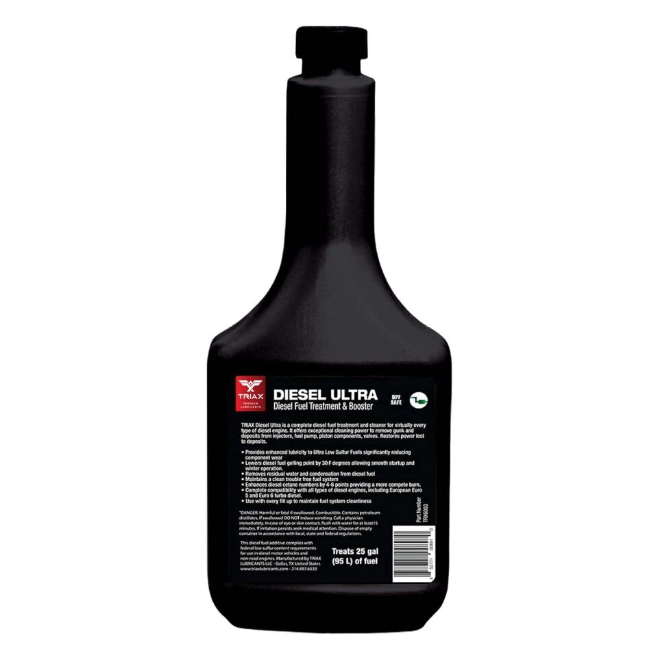 Triax Diesel Ultra Fuel Treatment 12 Oz Trx6003 B Does Honda Recommended Fuel Injector Cleaning