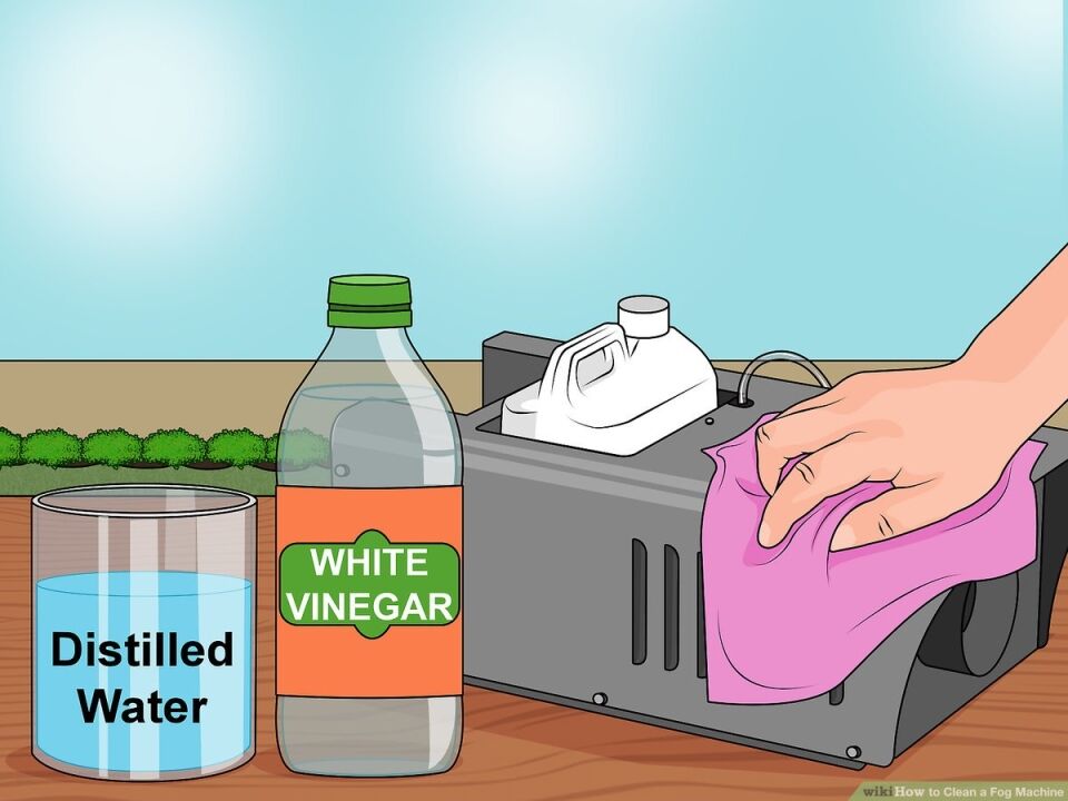 How To Clean A Clogged Fog Machine  